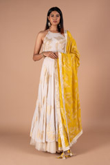 Ghee Gold Printed Khalidar58 video